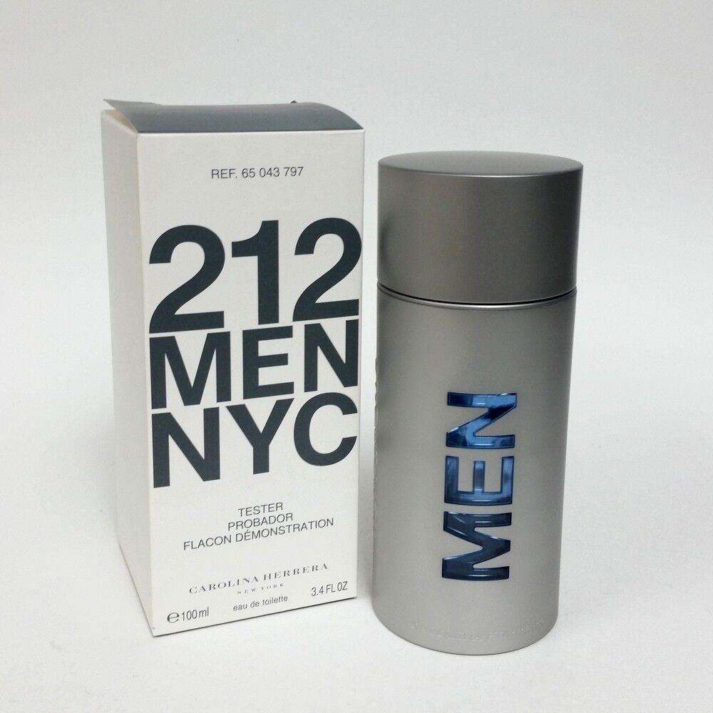 212 by Carolina Herrera Cologne For Men 3.4 oz Tester