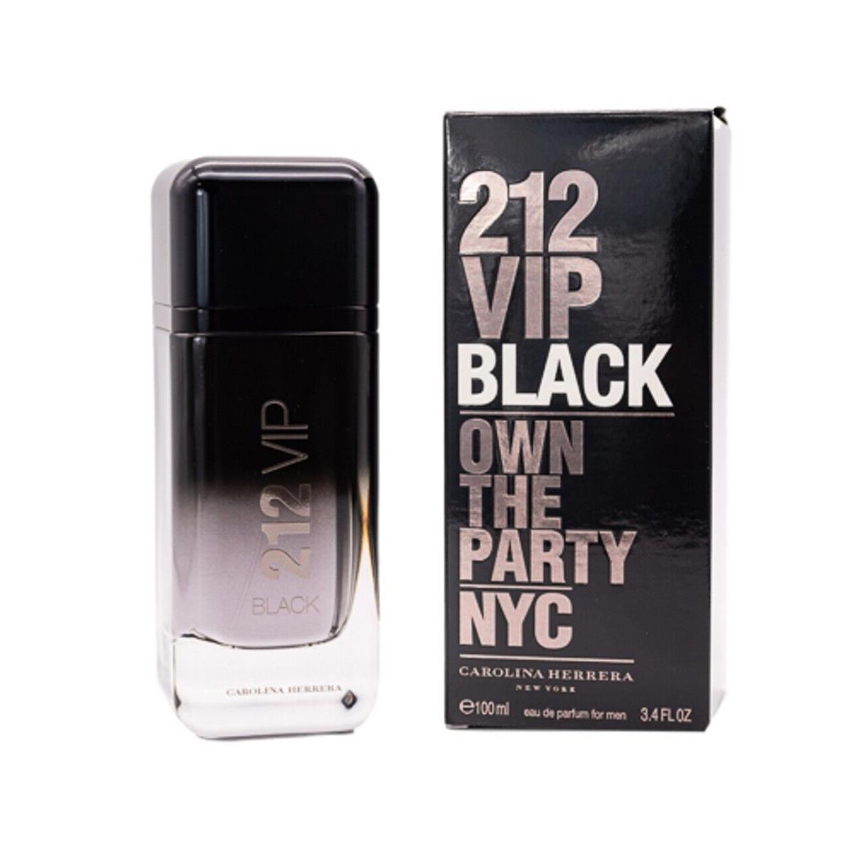 212 Vip Black BY Carolina HERRERA3.4 OZ Edp Men