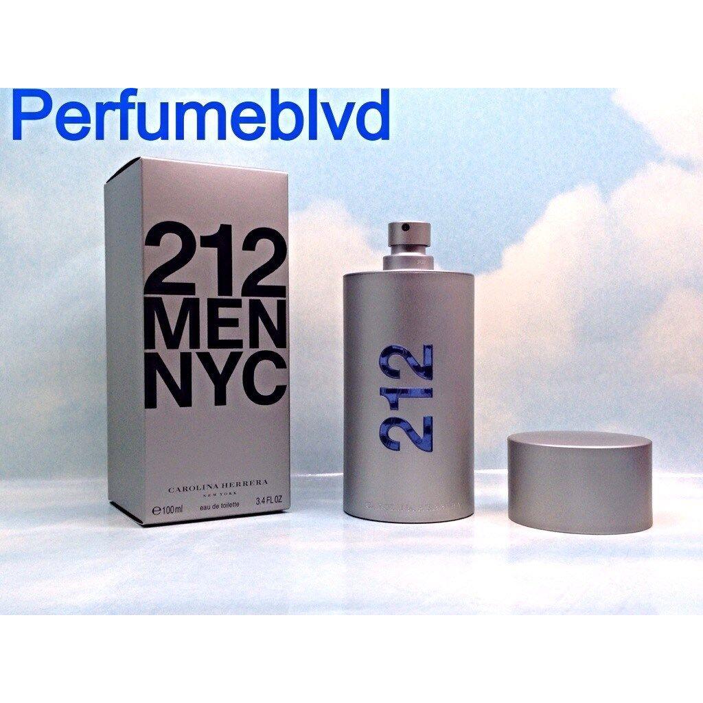 Carolina Herrera 212 Men 3.4 Fl.oz 100 ML Eau DE Toilette Spray IN Box