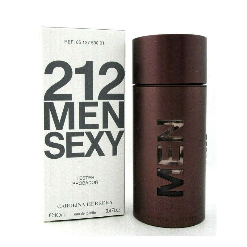 212 Men Sexy Carolina Herrera 3.4 oz 100 ml Eau De Toilette Spray Same AS Photo