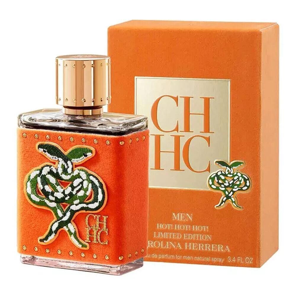 CH Men Carolina Herrera Men Hot Hot 3.4 fl oz-100 ml Edp Sealed