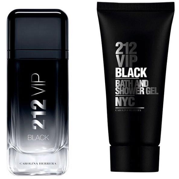 212 Vip by Carolina Herrera Gift Set For Men - 3.4oz Edp Spray and Shower Gel