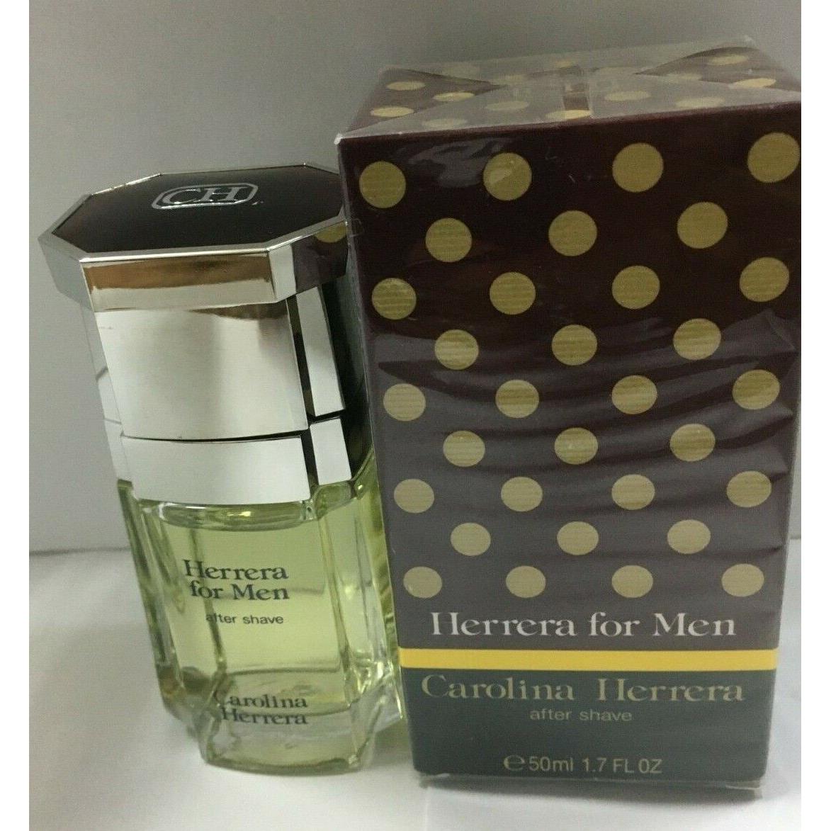 Herrera For Men by Carolina Herrera After Shave 1.7 oz Vintage