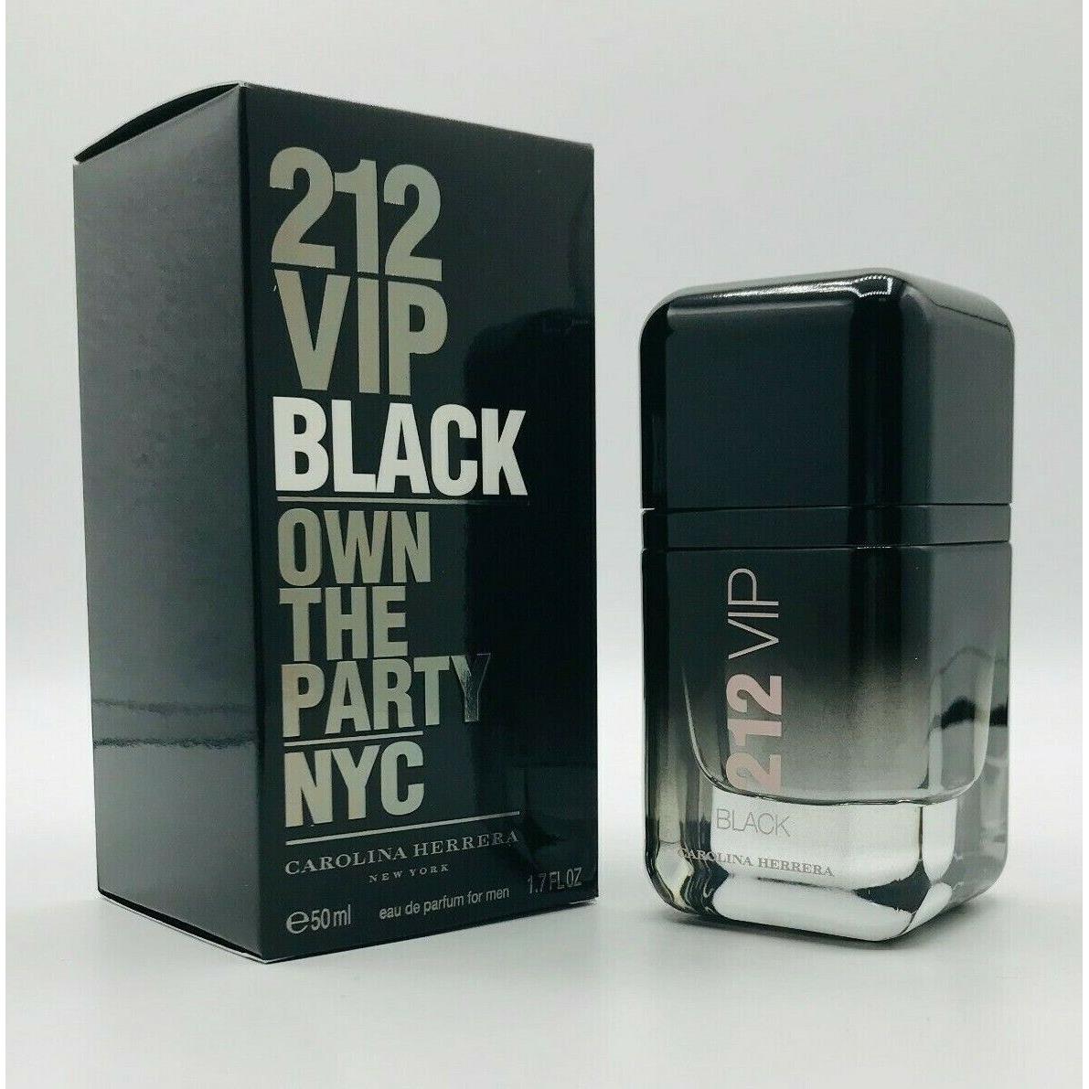 Carolina Herrera 212 Vip Black Men Parfum Spray 1.7 oz