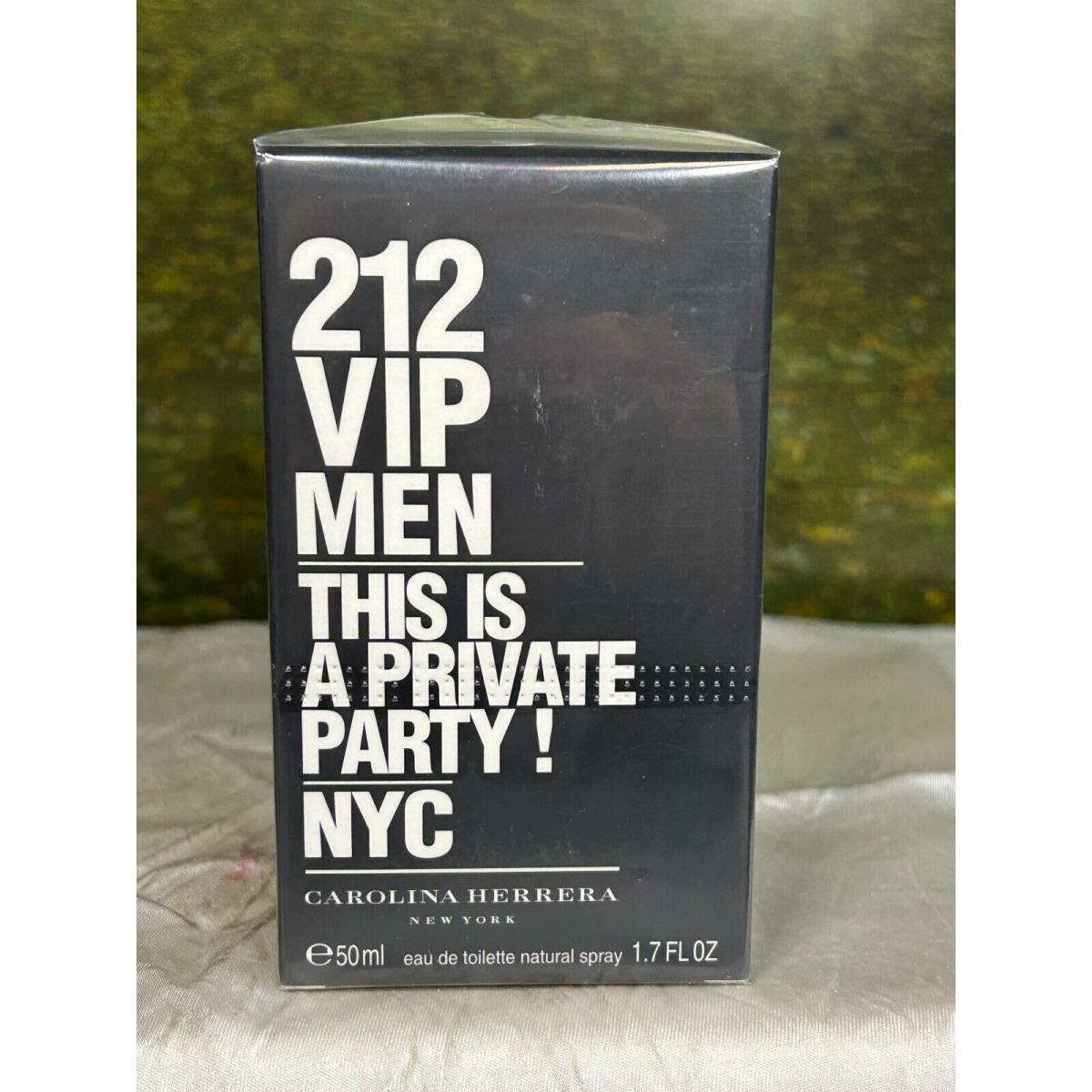 Carolina Herrera 212 Vip Men This IS A Private Party 50ML Edt Spray W/ Box