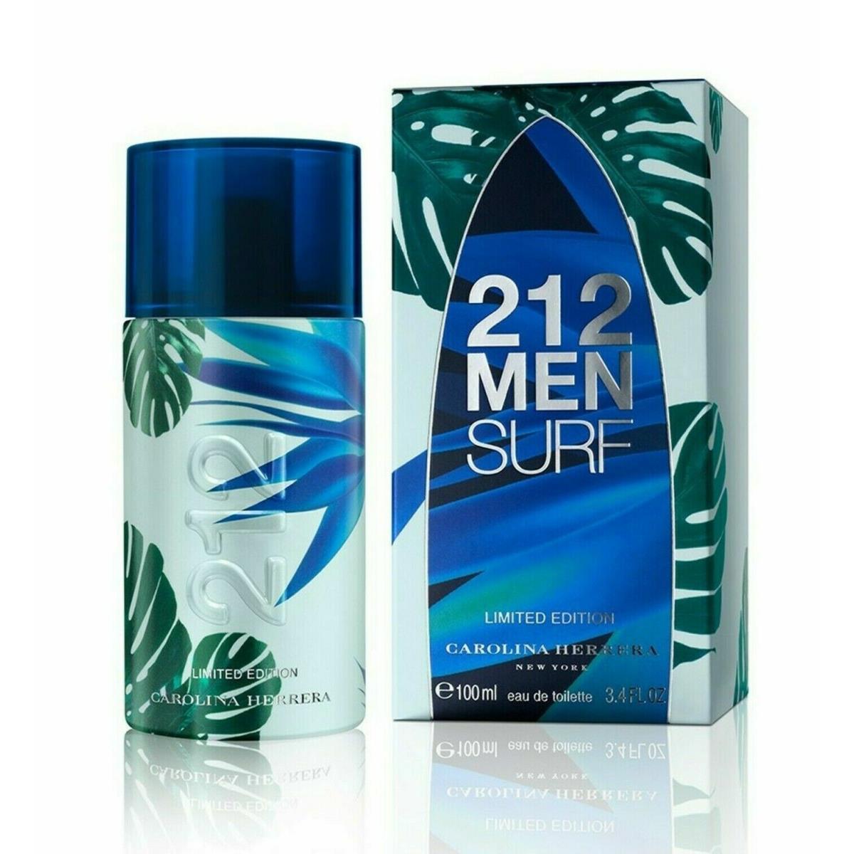 Carolina Herrera 212 Surf For Men 2014 Edt Spray 100ml -3.4 Oz