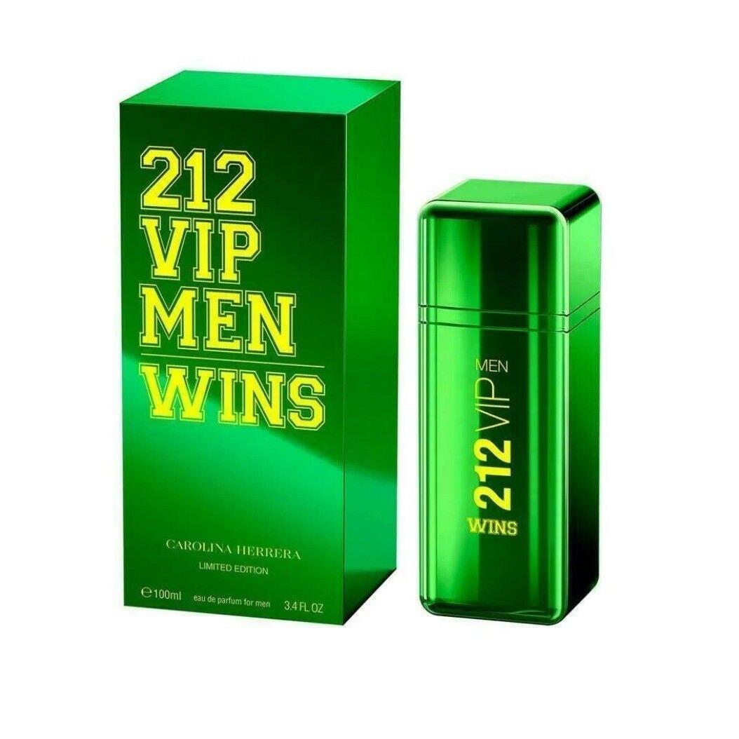 212 Vip Wins by Carolina Herrera 3.3 oz Edp Spray For Men Limited Edition