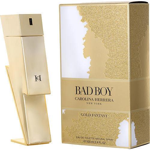 Ch Bad Boy Gold Fantasy By Carolina Herrera Edt Spray 3.4 Oz Collector`s 2022