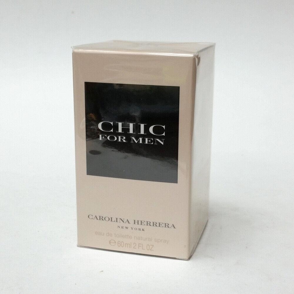 Carolina Herrera Chic For Men Eau de Toilette 2 oz 60 mL