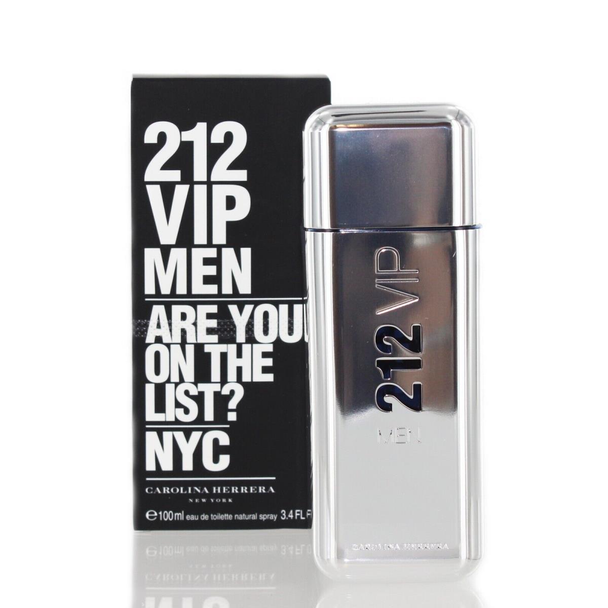 212 Vip Nyc Men BY Carolina Herrera Edt Spray 3.4 OZ For Men