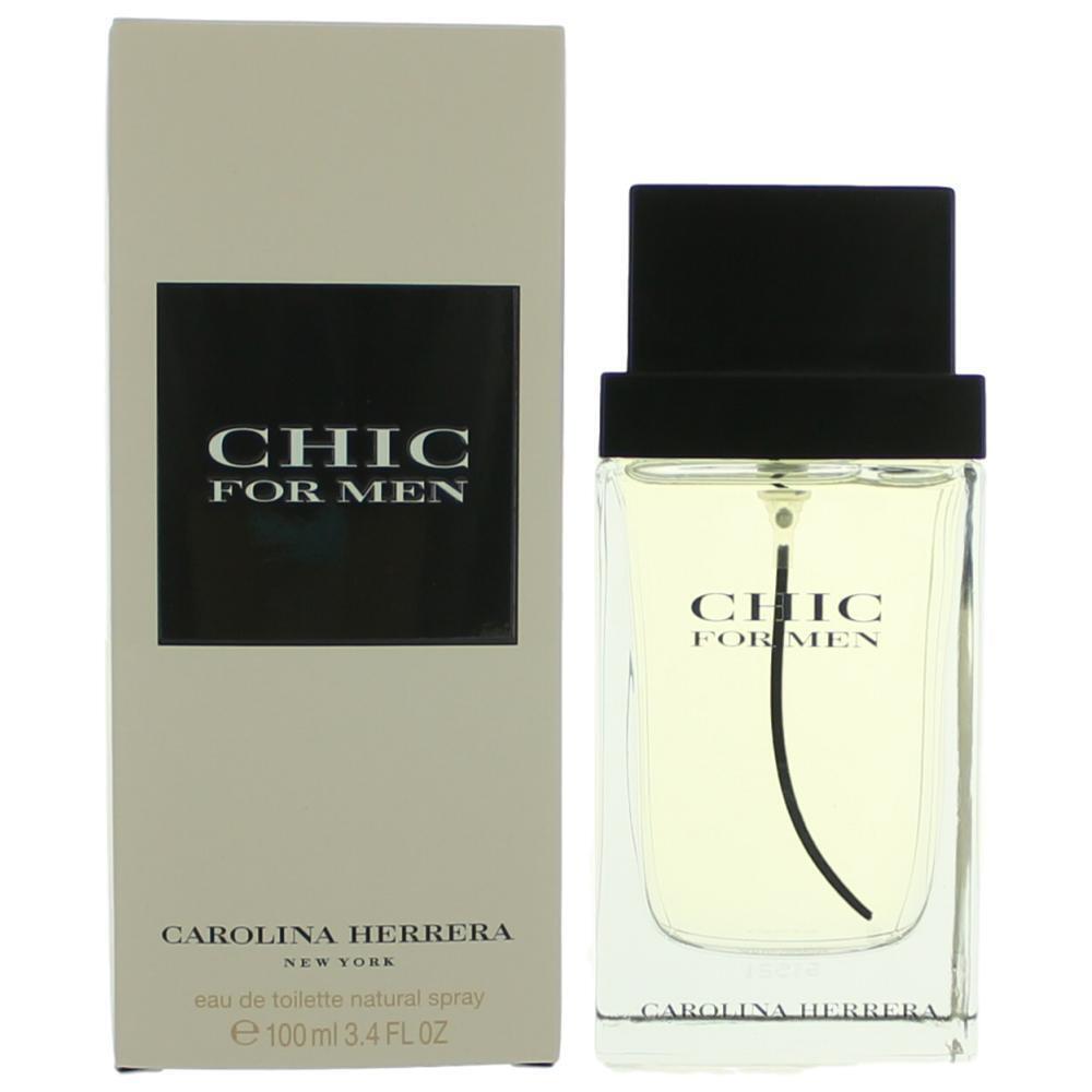 Chic by Carolina Herrera 3.4 oz Edt Spray For Men