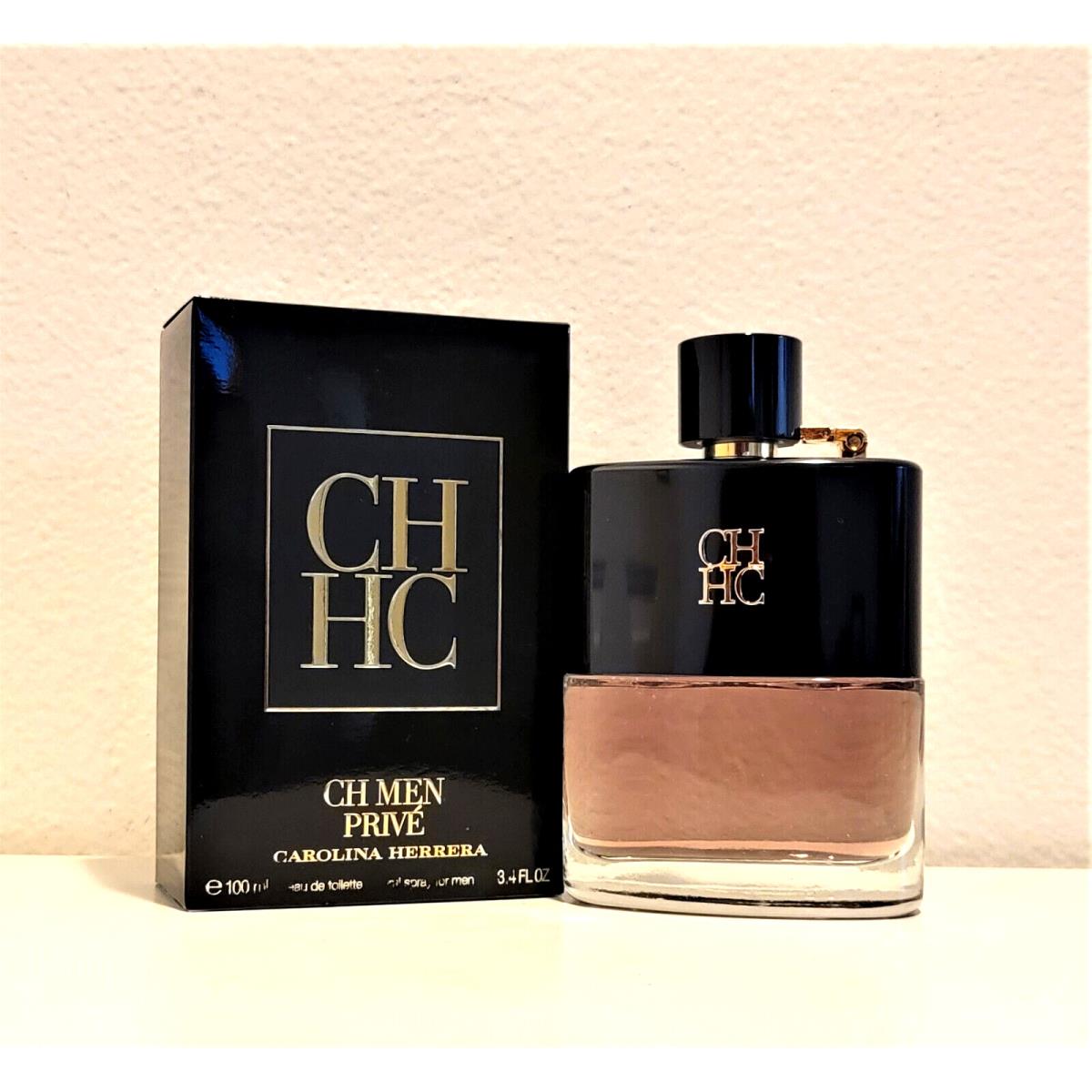 CH Men Prive by Carolina Herrera 3.4 oz / 100 ml Edt Spy Cologne For Men Homme