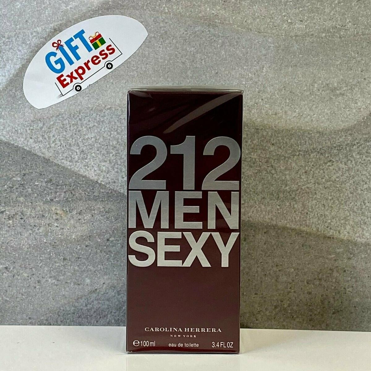 212 Sexy by Carolina Herrera 3.4 oz Edt Spray For Men