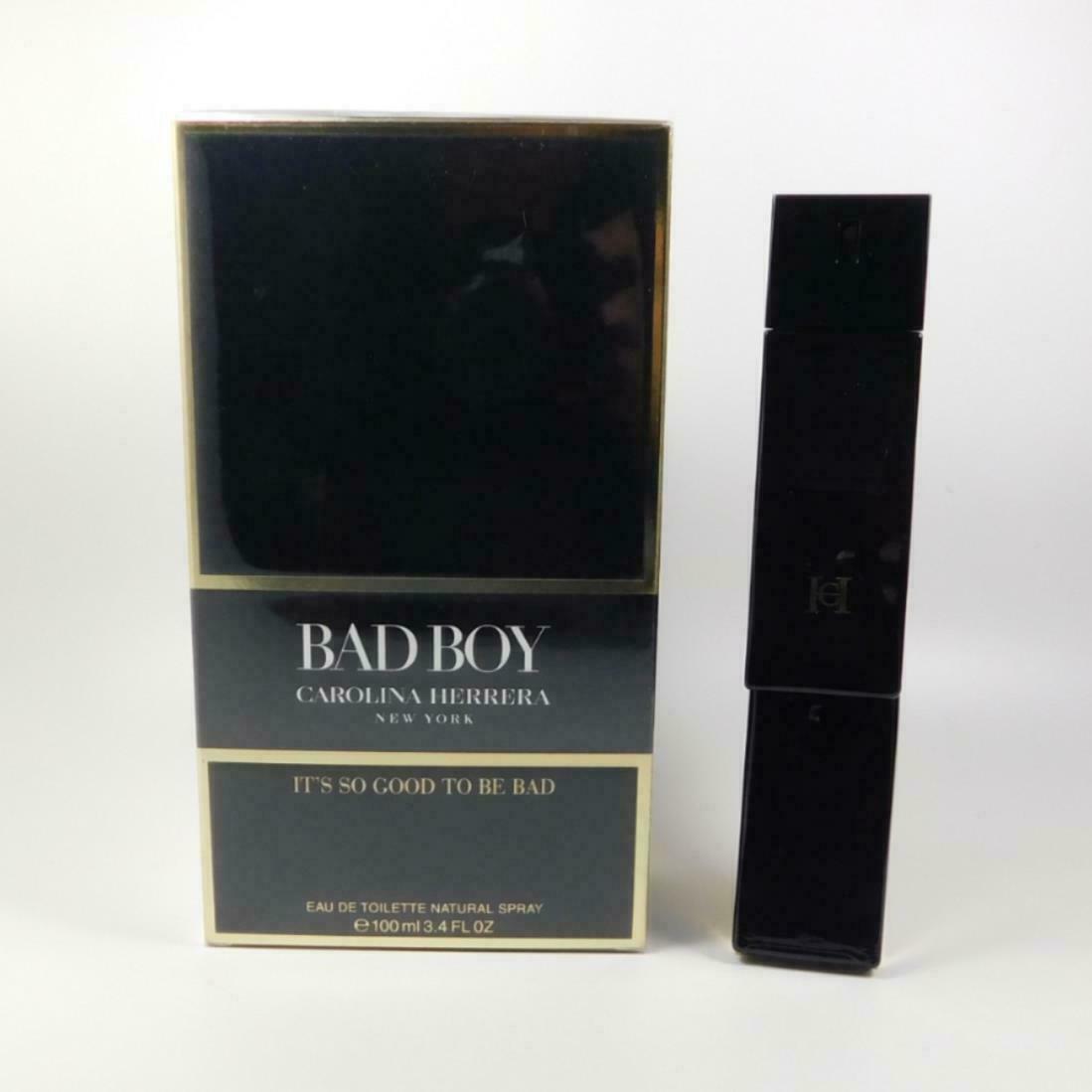 Bad Boy by Carolina Herrera York 3.4oz 100ml Eau de Toilette Edt Men