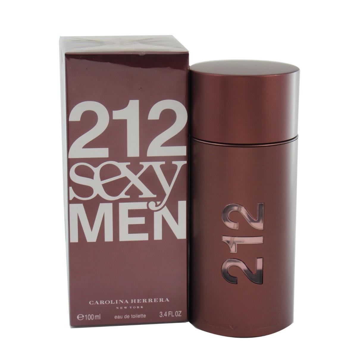 212 Sexy Men by Carolina Herrera For Men 3.4/3.3 oz Edt Spray