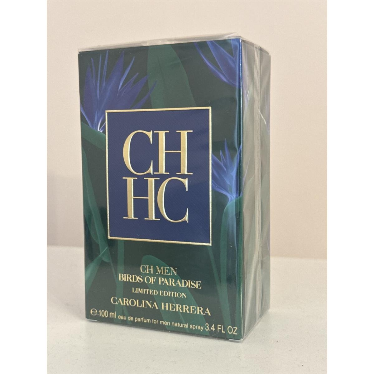 2024 Carolina Herrera Ch Men Birds OF Paradise Edp 3.4oz/100m Limited Ed