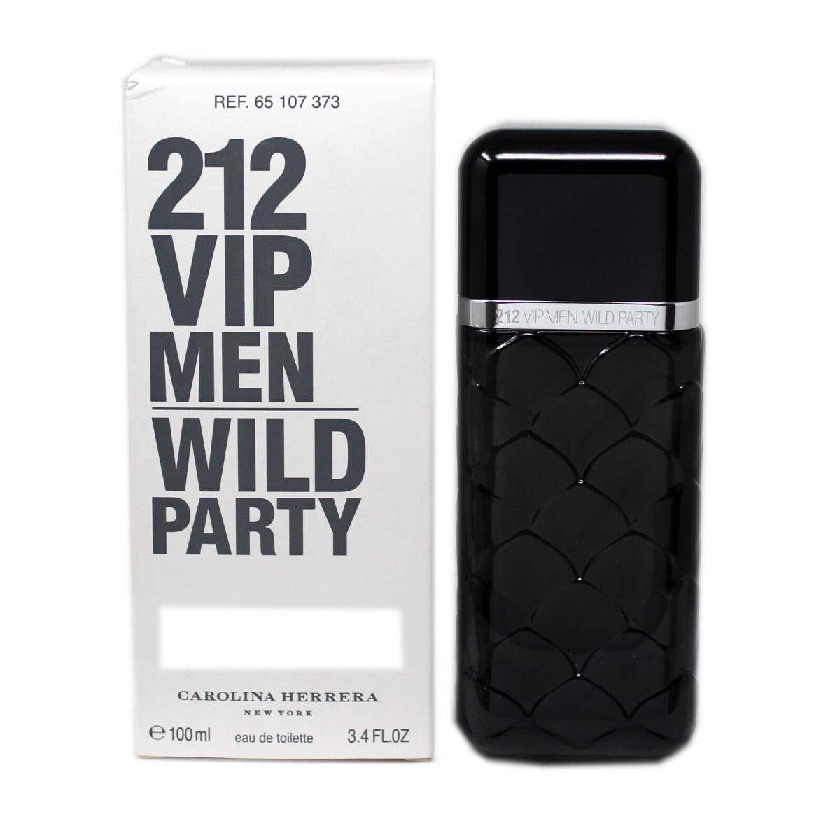 Carolina Herrera 212 Vip Men Wild Party Eau DE Toilette Spray 100 ML/3.4 Oz. T