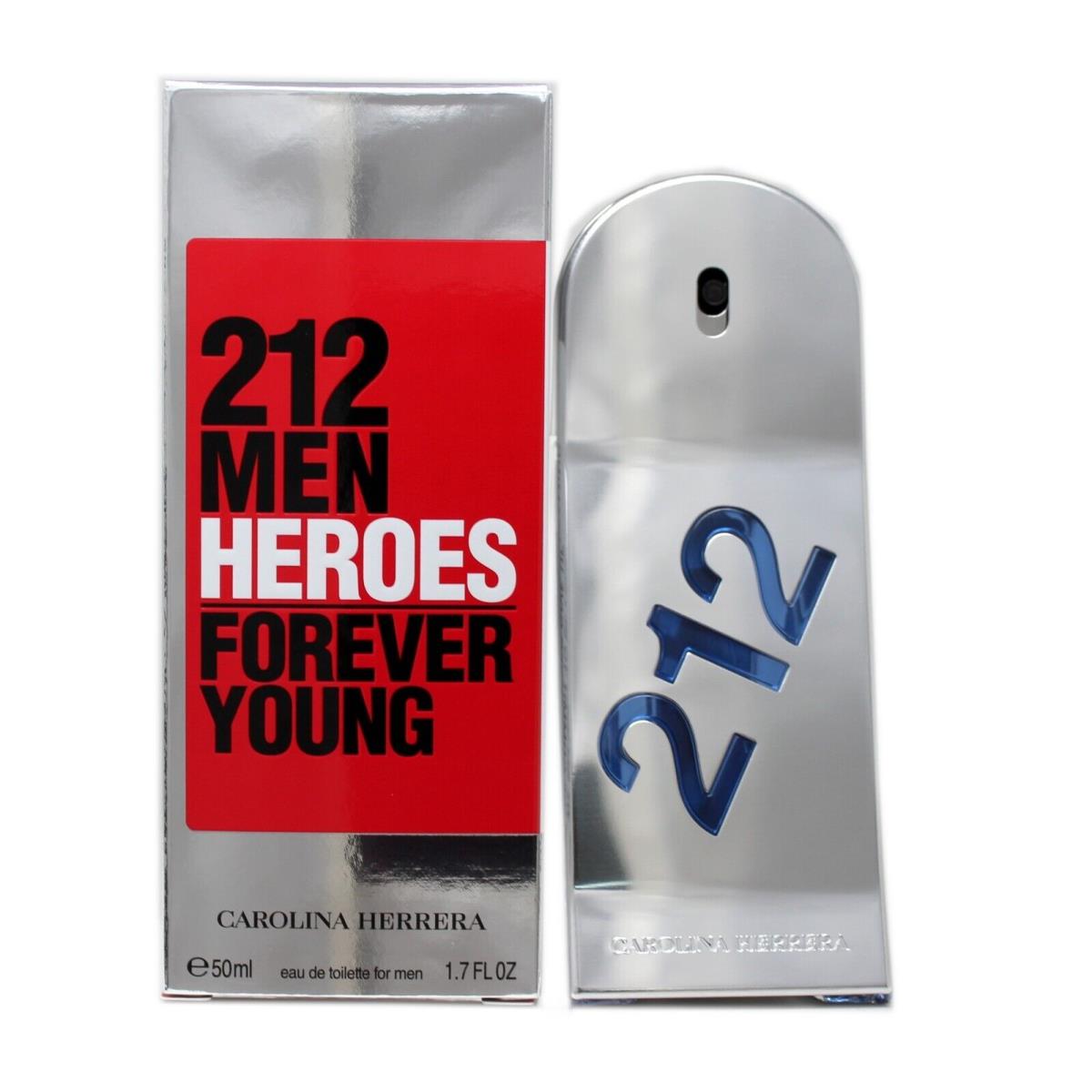 Carolina Herrera CH 212 Men Heroes Forever Young Eau DE Toilette Spray 50 ML/1.7 Fl.oz