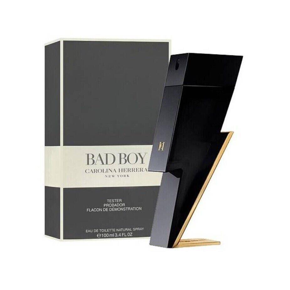 Bad Boy By Carolina Herrera 3.4 Oz Edt Tester For Men