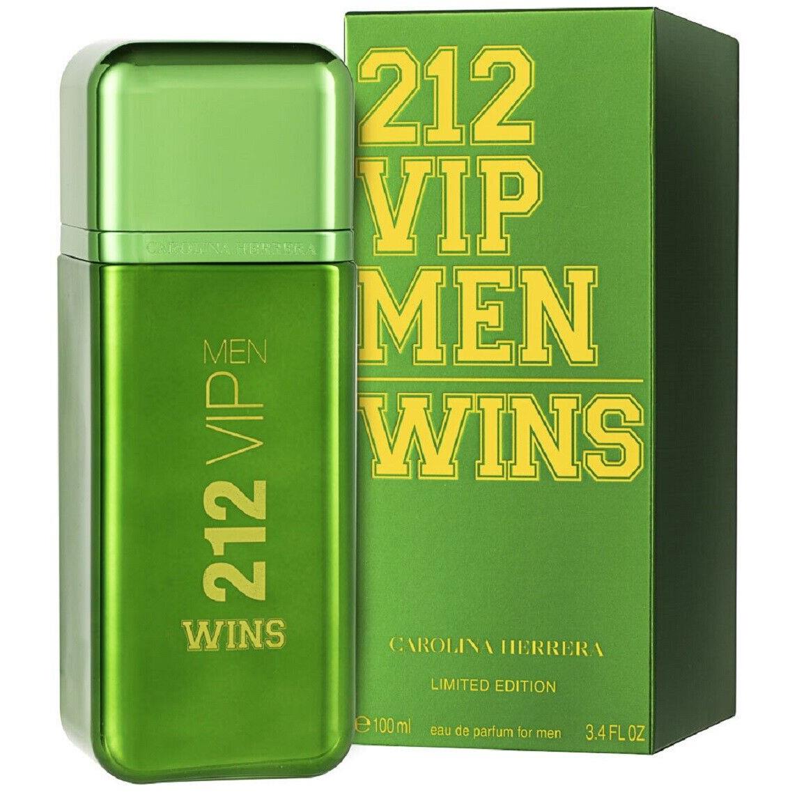 212 Vip Men Wins Carolina Herrera 3.4 oz / 100 ml Eau De Parfum Men Cologne