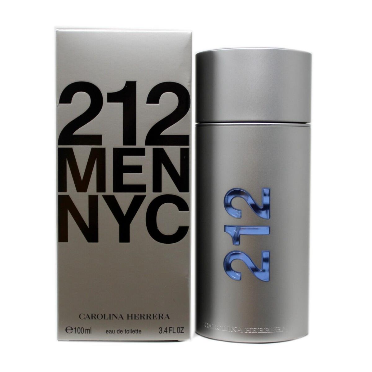 Carolina Herrera 212 Men Nyc Eau DE Toilette Natural Spray 100 ML/3.4 Fl.oz