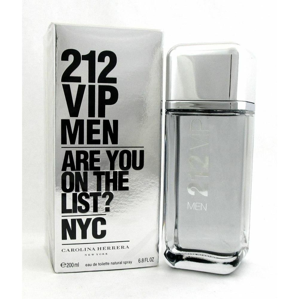 212 Vip By Carolina Herrera 6.8 Oz. 200ml Eau de Toilette For Men