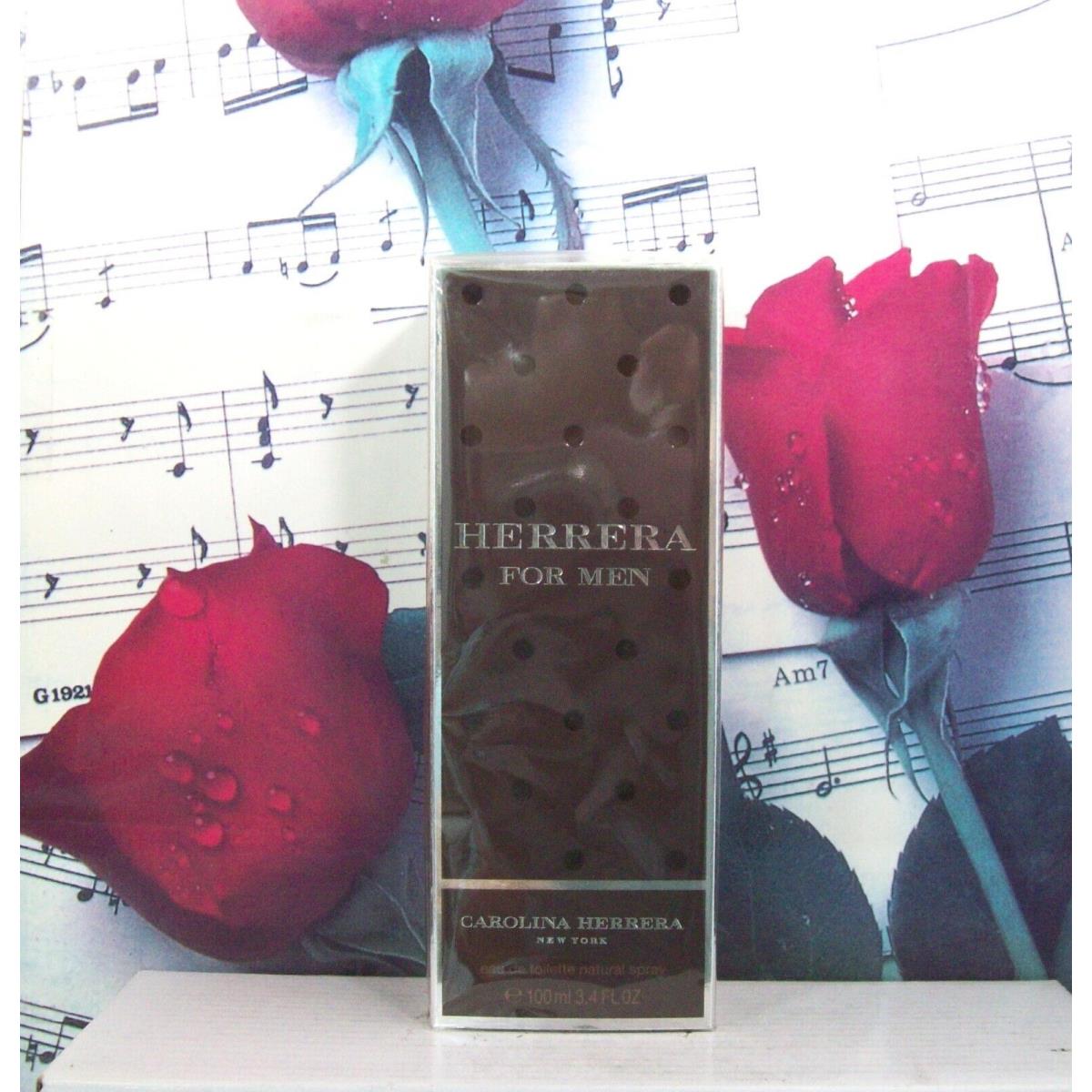 Herrera For Men 3.4 Oz. Edt Spray. Vintage. Code 42661