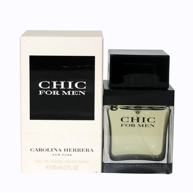 Carolina Herrera Chic Edt For Men - 2 oz / 60 ml