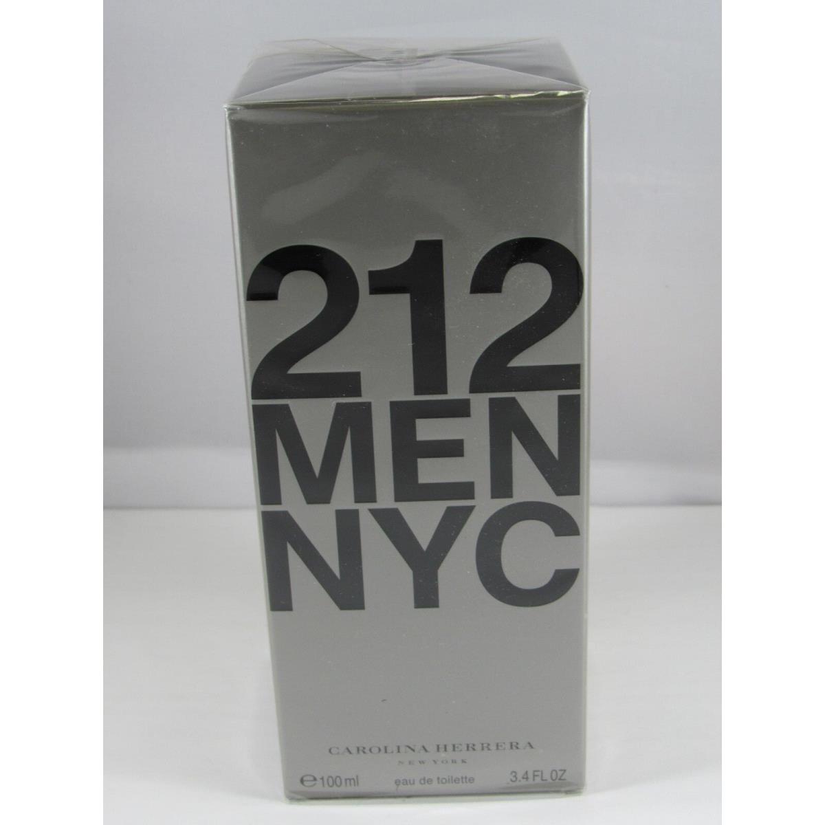 212 by Carolina Herrera 3.4 oz / 100 ml Edt Cologne For Men