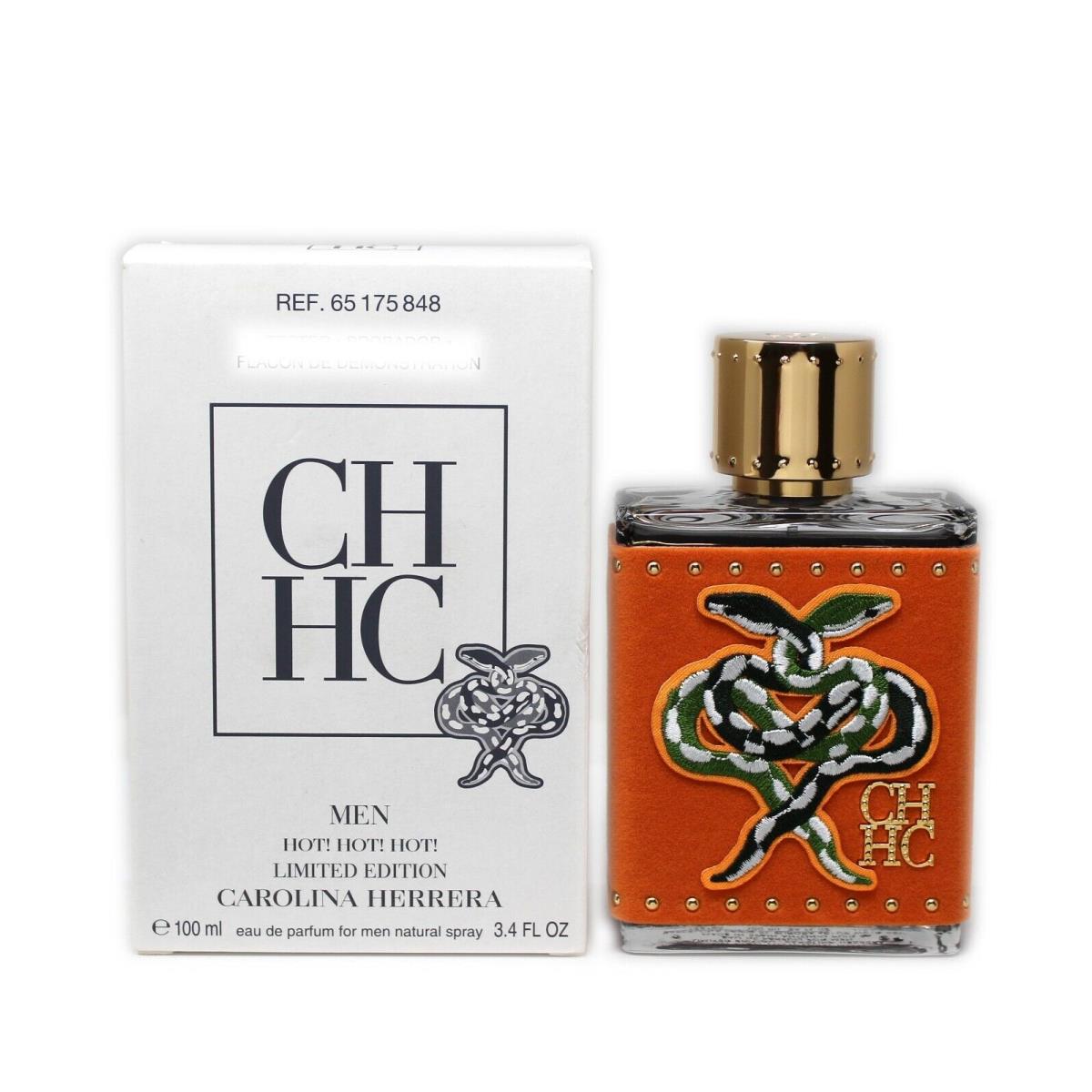 Carolina Herrera CH Men Hot Hot Hot Limited Edition Eau DE Parfum Spray 100 ML/3.4 Fl.oz. T