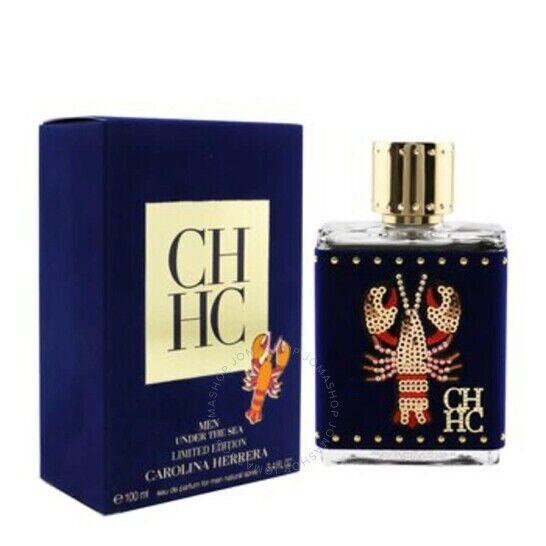 Carolina Herrera CH Men Under The Sea 3.4 oz-100 ml Edp Spray Sealed