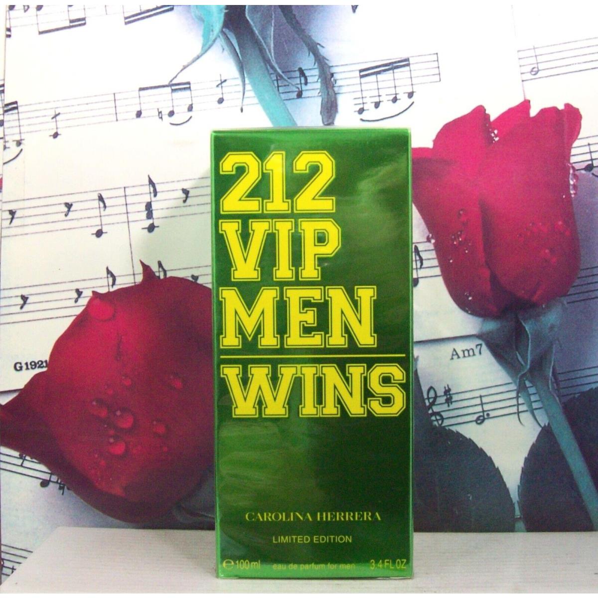 212 Vip Men Wins Limited Edition 3.4 Oz. Edp Spray By Carolina Herrera