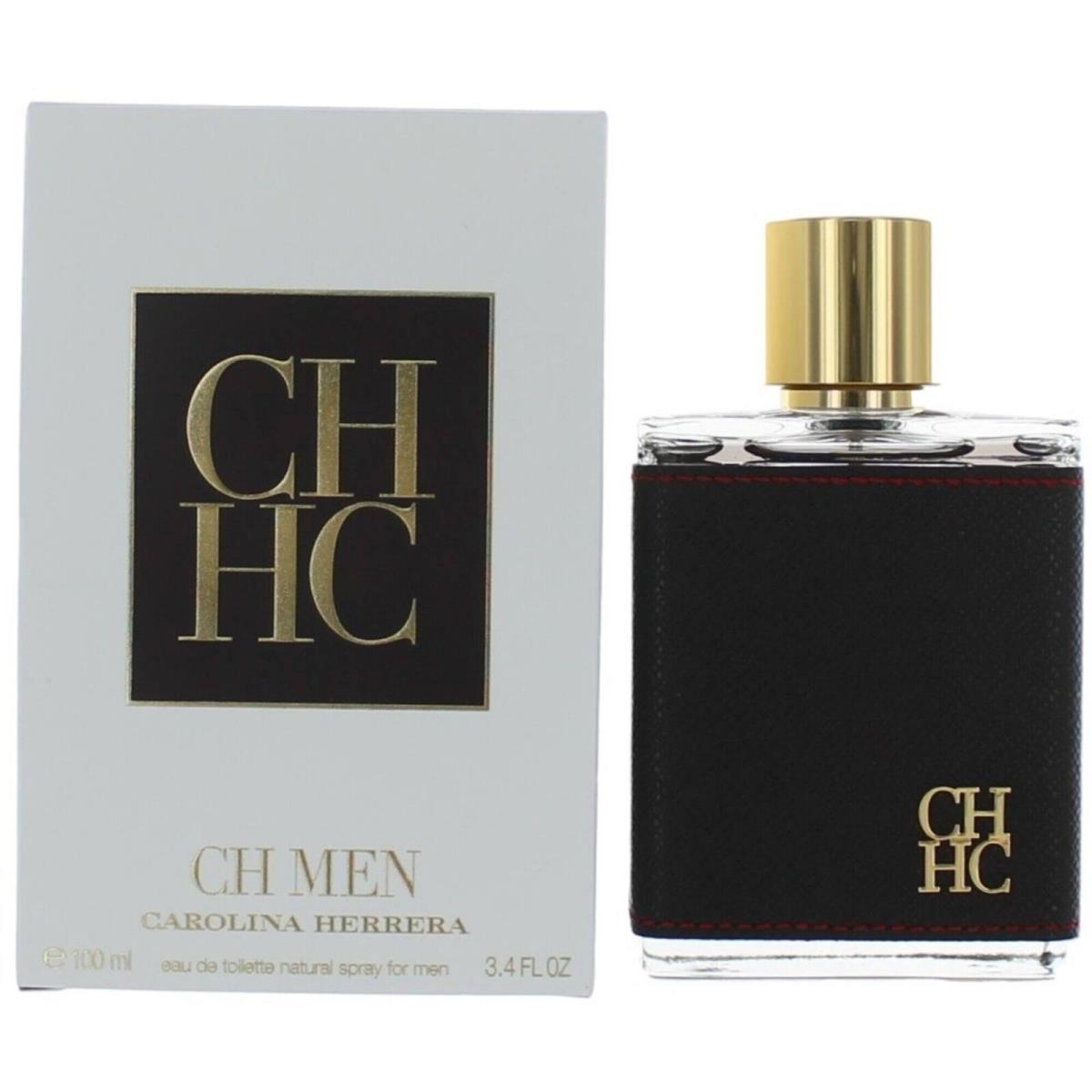 Carolina Herrera Men`s Eau De Toilette Spray CH with Irresistible Scent 3.4 oz