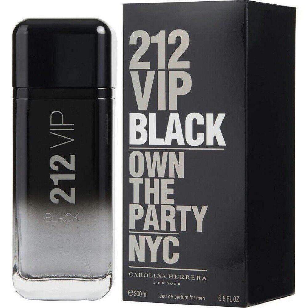 212 Vip Black Carolina Herrera 6.8 oz / 200 ml Edp Men Cologne Spray