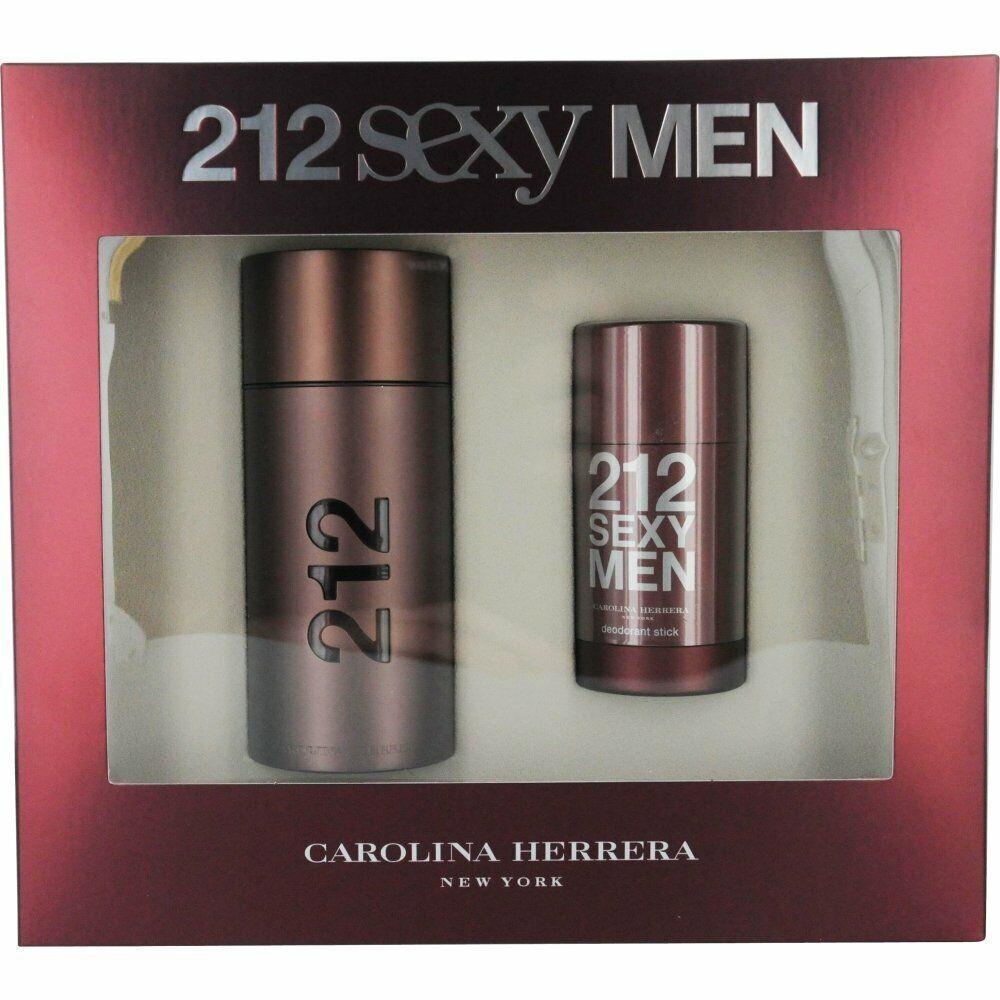 Carolina Herrera 212 Sexy Set Eau de Toilette Spray and Deodorant Stick For Men