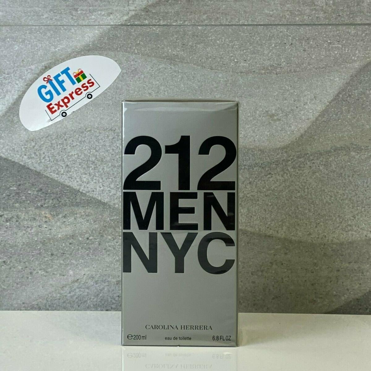 212 Men Nyc by Carolina Herrera 6.8 Oz. Eau de Toilette Spray. New. Box