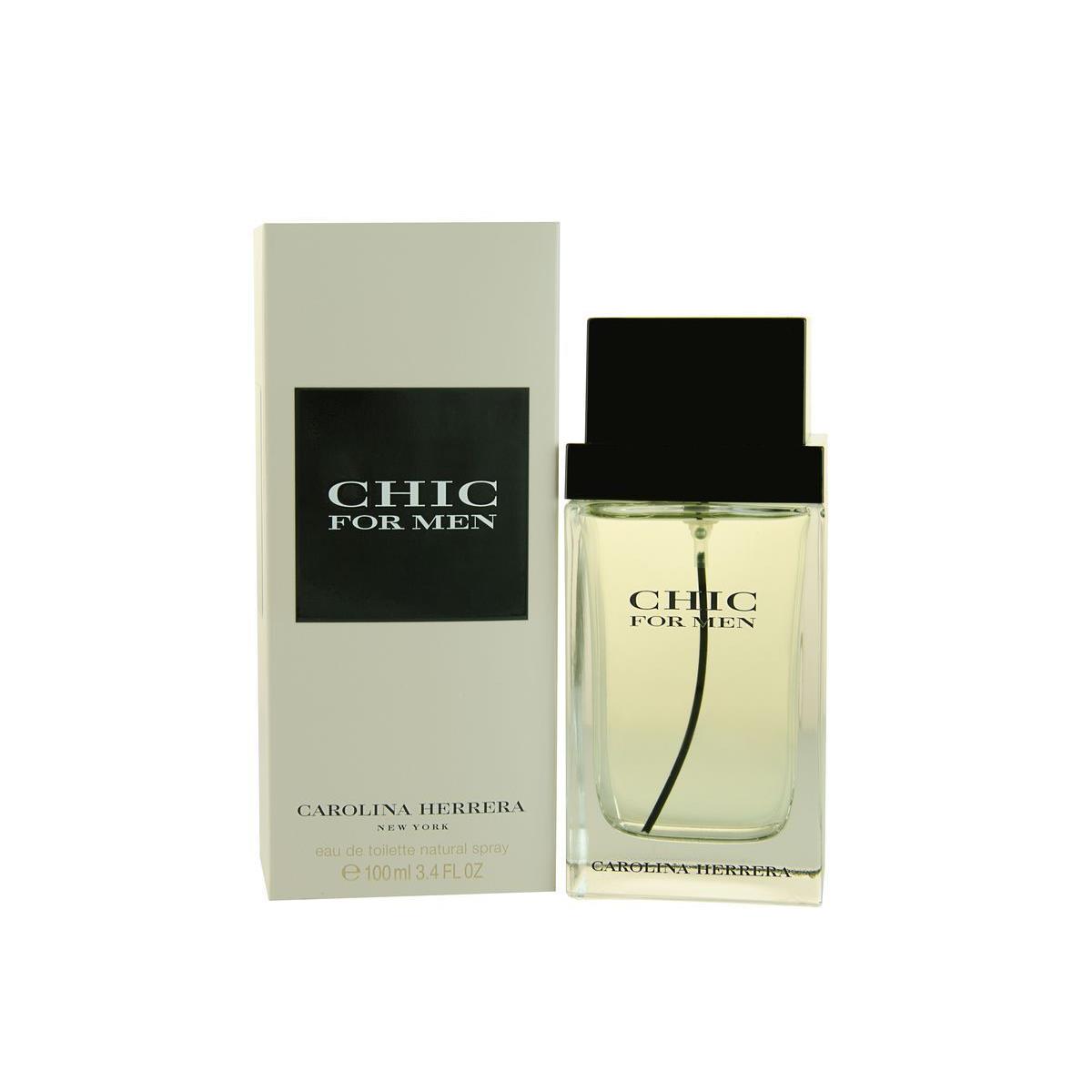 Chic For Men by Carolina Herrera Cologne 3.4 / 3.3 oz Edt