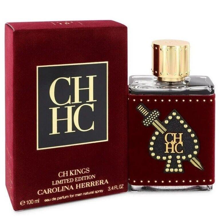 Men Carolina Herrera CH HC Kings 3.4oz Eau de Parfum