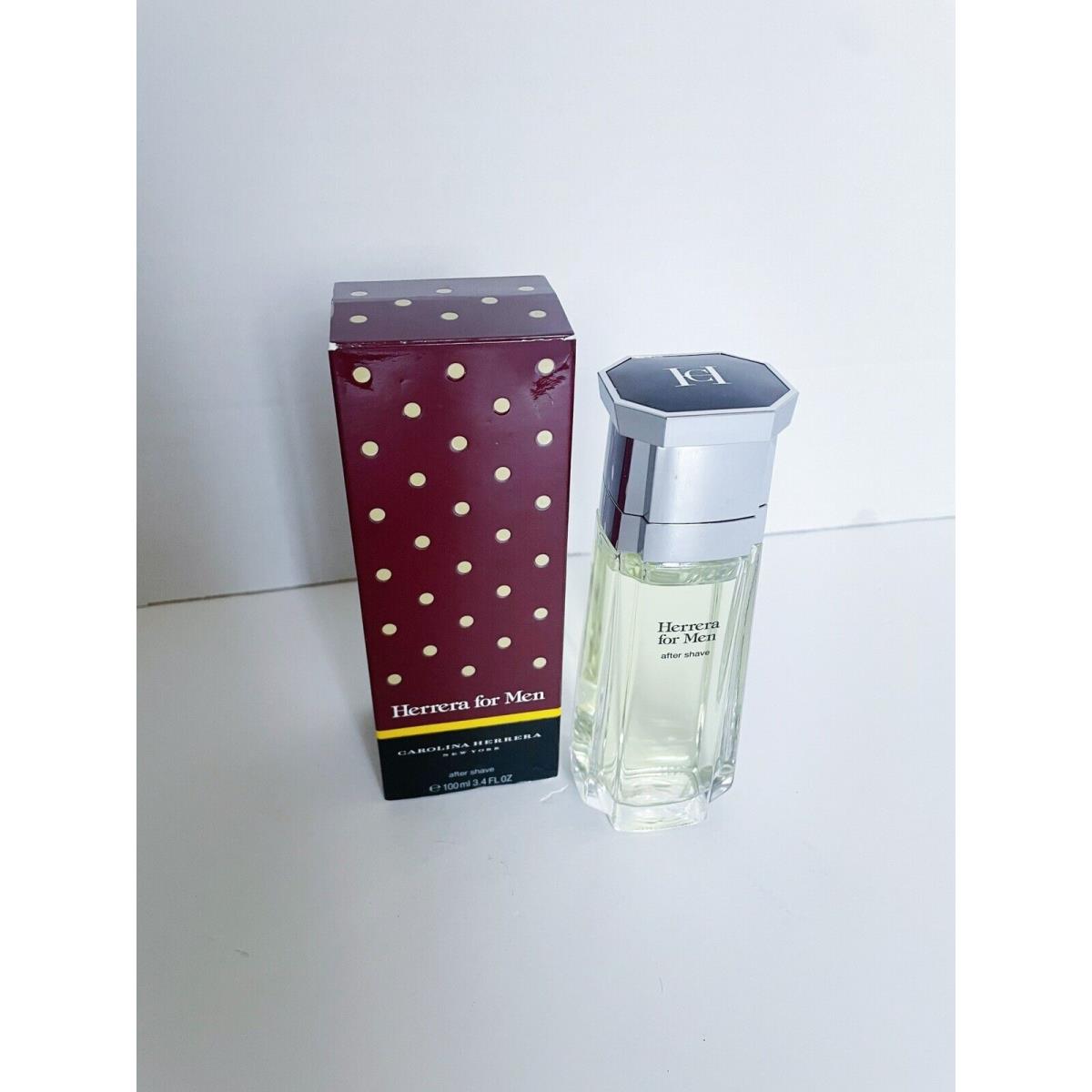 Herrera For Men After Shave Splash 3.4 oz/100 ml By Carolina Herrera NO Seal