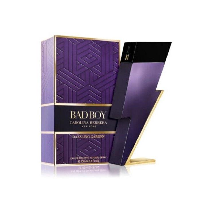 Bad Boy Dazzling Gardeb By Carolina Herrera 3.4 Oz. Eau de Toilette Men