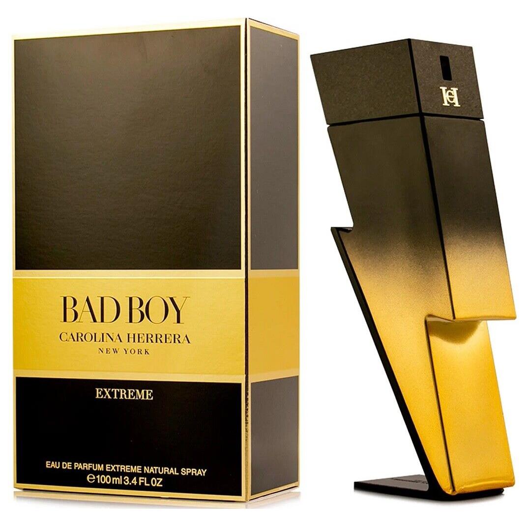 Bad Boy Extreme Carolina Herrera 3.4 oz / 100 ml Eau de Parfum Men Cologne