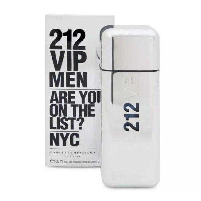 212 Vip by Carolina Herrera Cologne For Men 3.4 oz