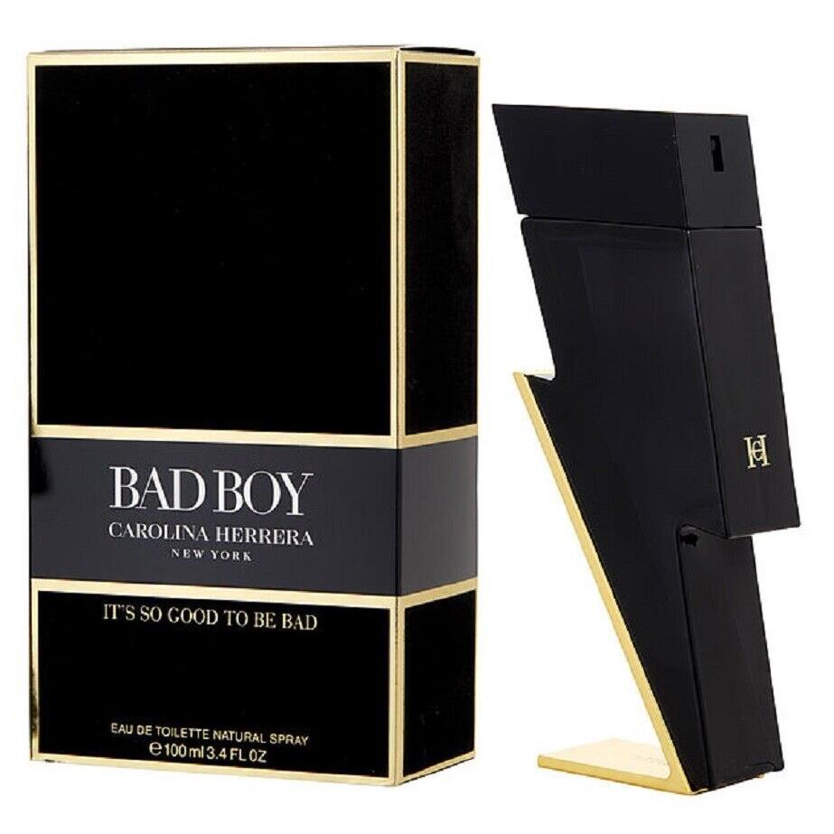 Bad Boy Carolina Herrera 3.4 oz / 100 ml Edt Men Cologne Spray