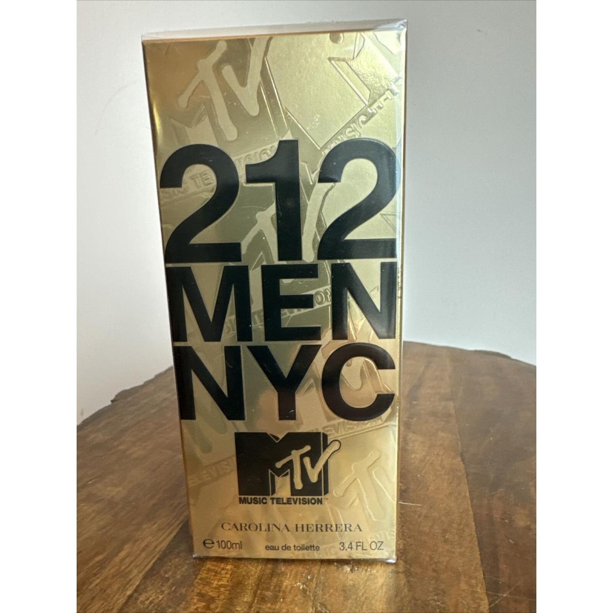 2024 Carolina Herrera 212 Men Nyc Mtv Eau de Toilette Limited 3.4oz/100ml