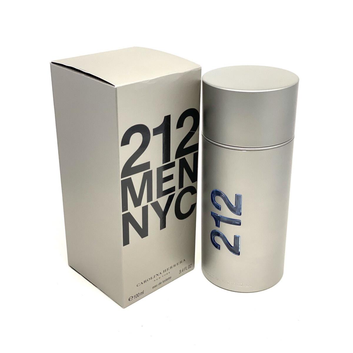 212 Men Nyc By Carolina Herrera 3.4 Fl.oz Eau De Toilette Spray For Men