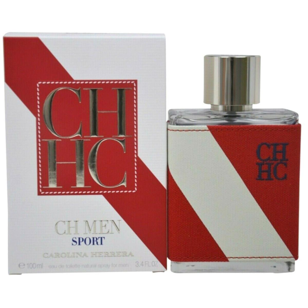 Carolina Herrera CH Men Sport Eau DE Toilette Spray 3.4 Oz / 100 ml