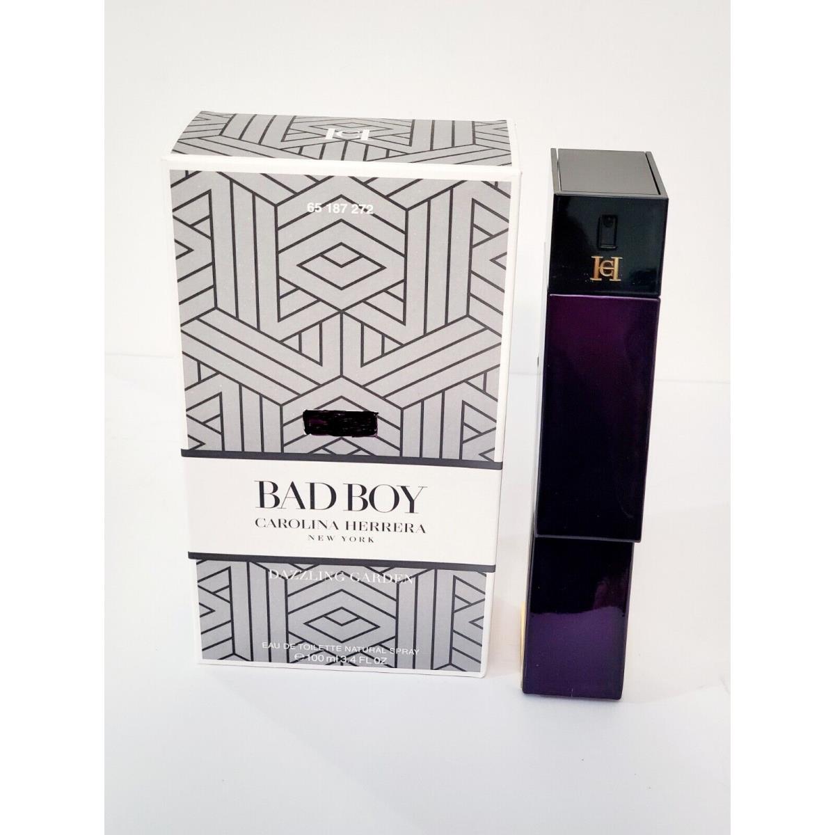 Carolina Herrera Bad Boy Dazzling Garden 3.4OZ Edt Spray For Men IN White Box