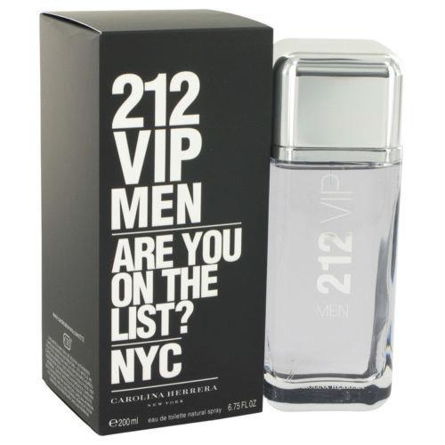 212 Vip By Carolina Herrera For Men Edt Spray 6.7/6.8 oz