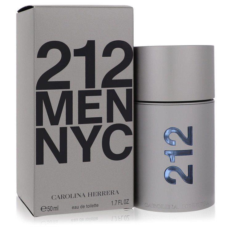 212 By Carolina Herrera Eau De Toilette Spray Packaging 1.7 Oz For Men