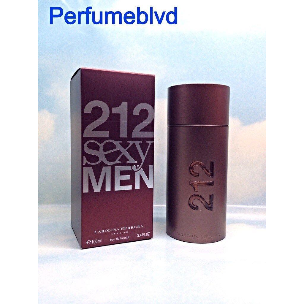 Carolina Herrera 212 Sexy Men 3.4 Fl.oz 100 ML Eau DE Toilette Spray Box